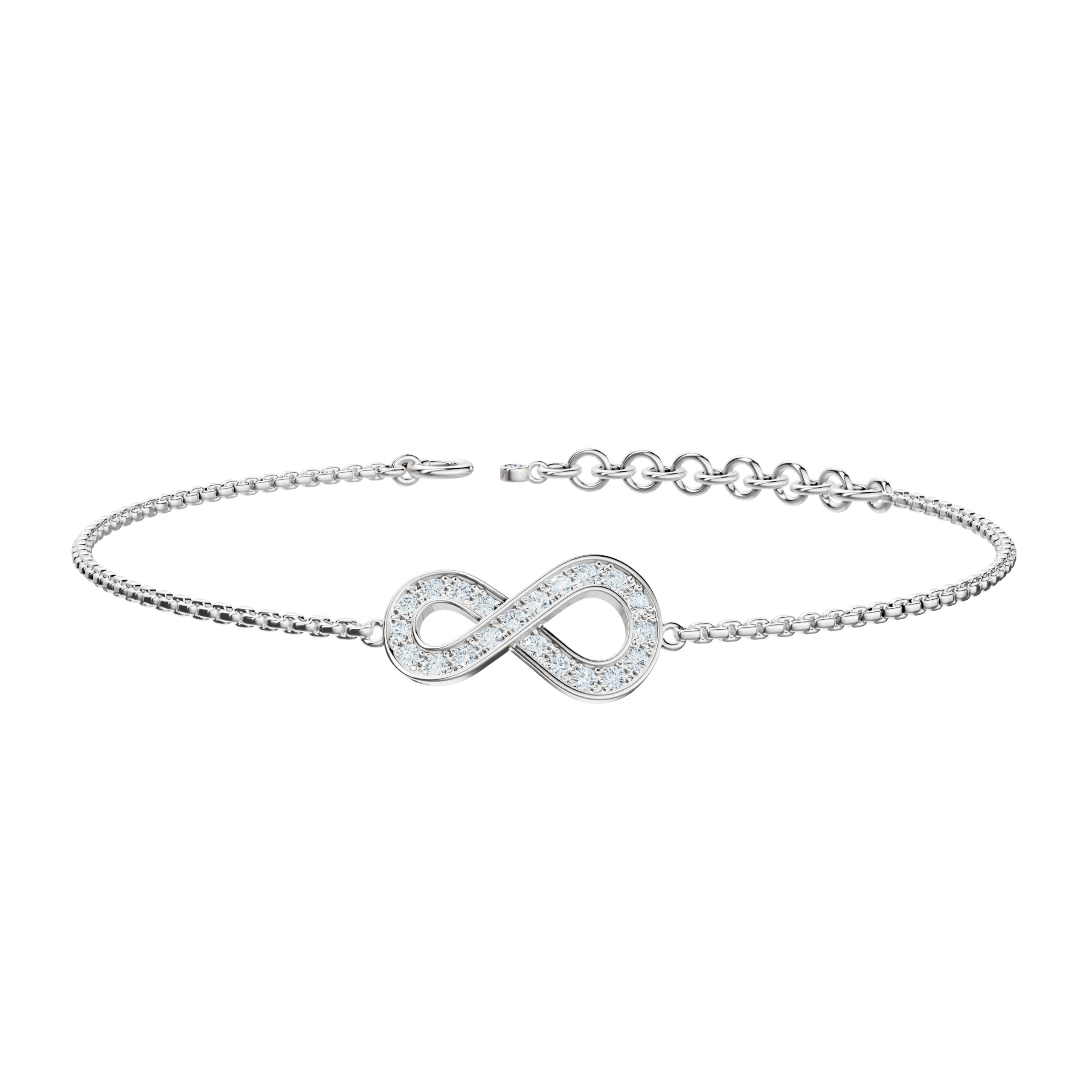 Infinity Grace Bracelet - PLEASURE DIAMONDS L.L.C. 1