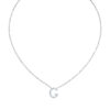 Initial Icons "G" Diamond Letter Necklace - PLEASURE DIAMONDS L.L.C. 5