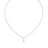 Initial Icons "I" Diamond Letter Necklace - PLEASURE DIAMONDS L.L.C. 5