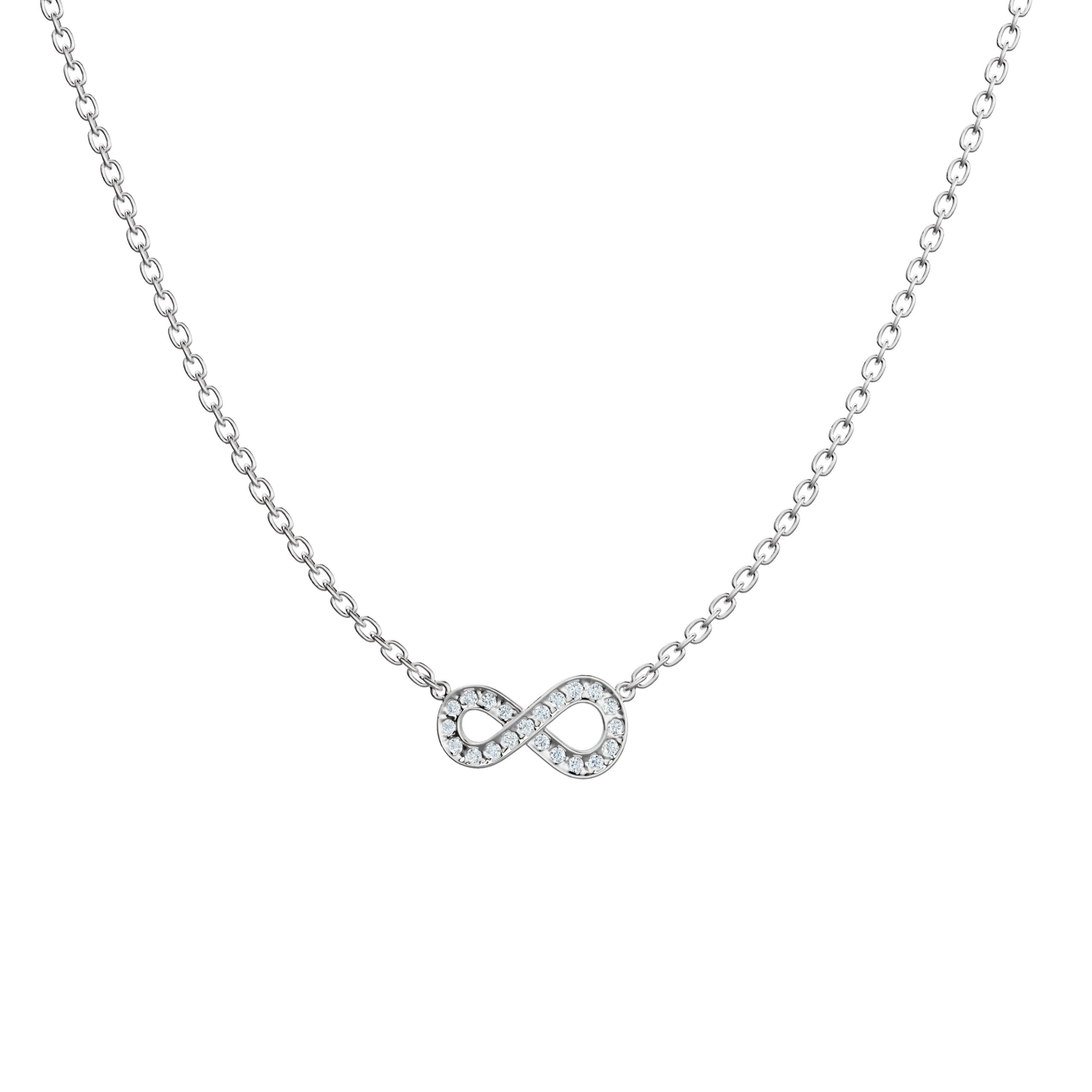 Infinity Grace Necklace - PLEASURE DIAMONDS L.L.C. 1