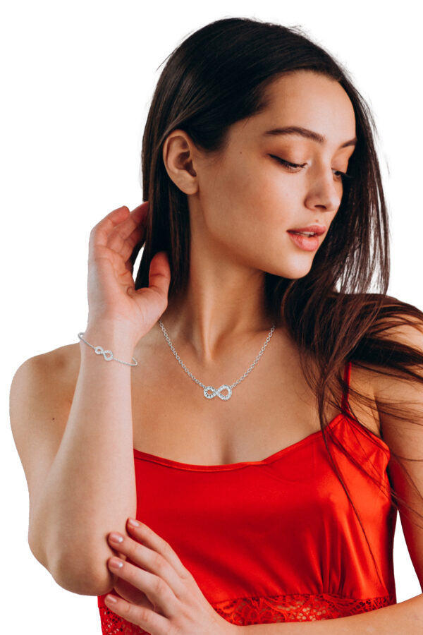 Infinity Grace Necklace - PLEASURE DIAMONDS L.L.C. 4