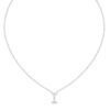 Initial Icons "I" Diamond Letter Necklace - PLEASURE DIAMONDS L.L.C. 5