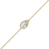 Pear Bezel Solitaire Diamond Bracelet - PLEASURE DIAMONDS L.L.C. 6