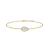 Pear Bezel Solitaire Diamond Bracelet - PLEASURE DIAMONDS L.L.C. 5