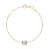 Princess Bezel Solitaire Diamond Bracelet - PLEASURE DIAMONDS L.L.C. 7