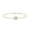 Princess Bezel Solitaire Diamond Bracelet - PLEASURE DIAMONDS L.L.C. 9