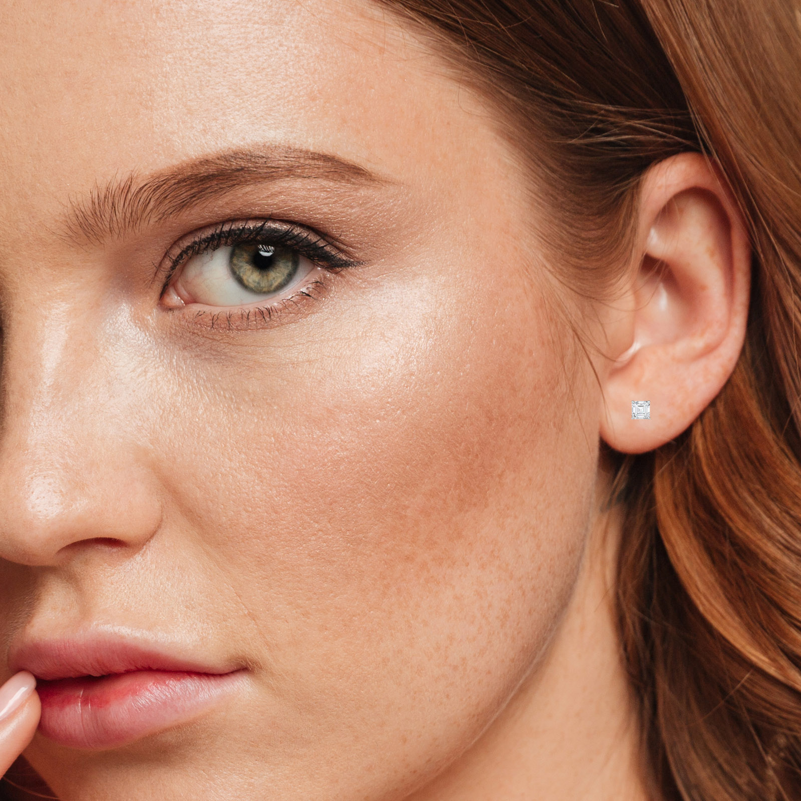 Asscher Diamond Studs - PLEASURE DIAMONDS L.L.C. 4