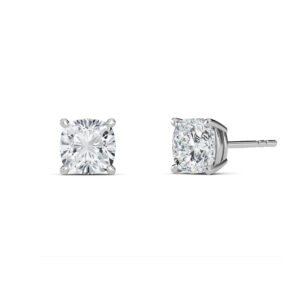 Cushion Diamond Studs