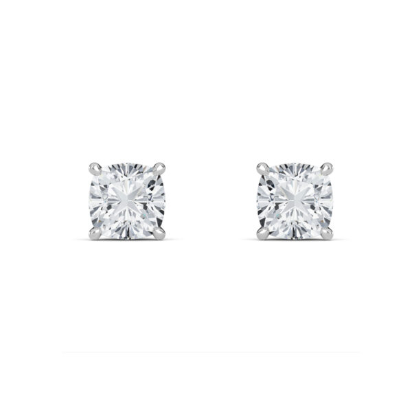 Cushion Diamond Studs - PLEASURE DIAMONDS L.L.C. 3