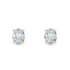 Oval Diamond Studs - PLEASURE DIAMONDS L.L.C. 7
