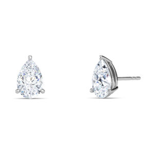 Pear Diamond Studs
