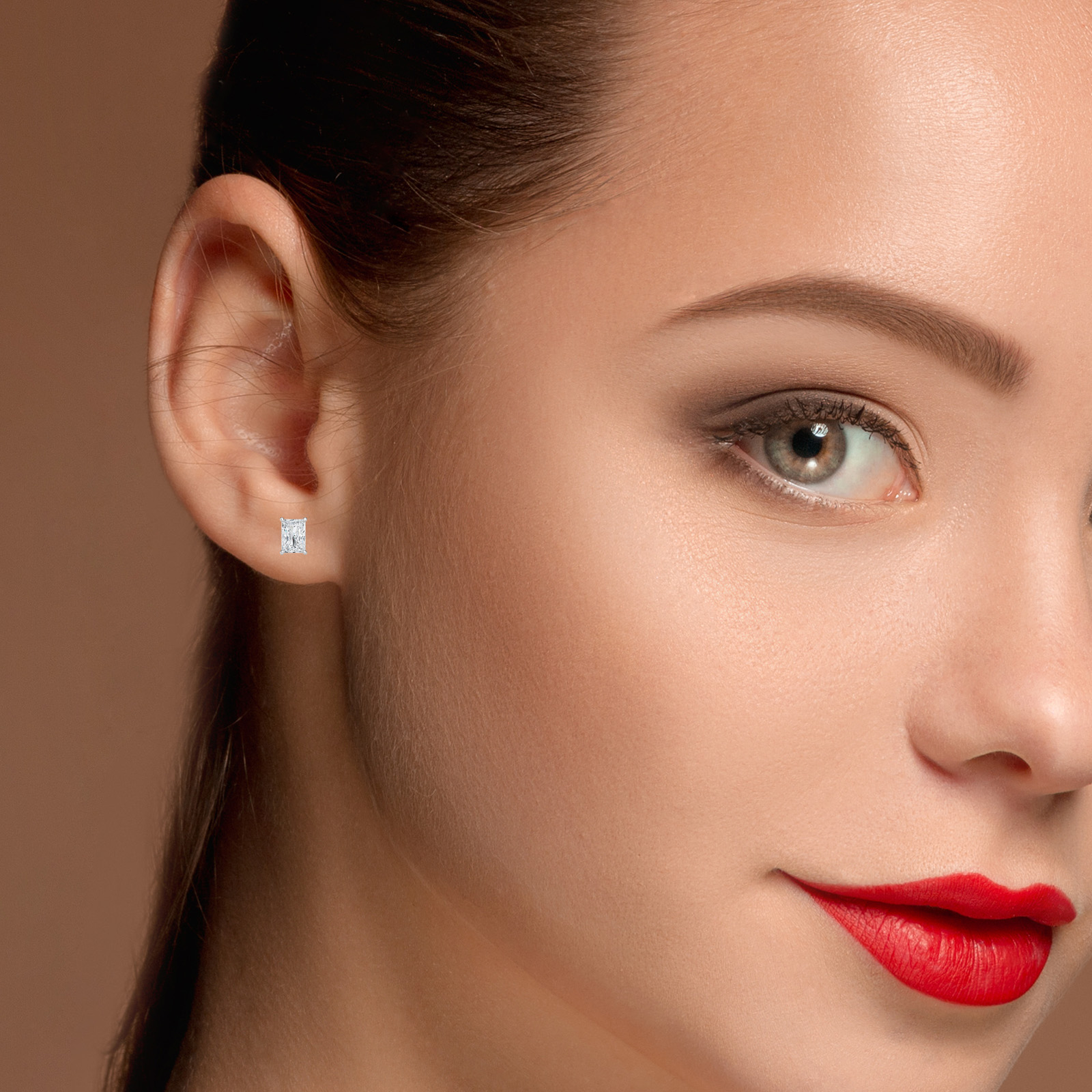 Radiant Diamond Studs - PLEASURE DIAMONDS L.L.C. 4