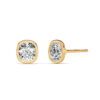 Cushion Bezel Diamond Studs - PLEASURE DIAMONDS L.L.C. 11