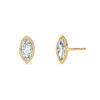 Marquise Bezel Diamond Studs - PLEASURE DIAMONDS L.L.C. 9