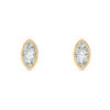 Marquise Bezel Diamond Studs - PLEASURE DIAMONDS L.L.C. 7
