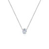 Oval Solitaire Diamond Necklace - PLEASURE DIAMONDS L.L.C. 10 Oval Solitaire Diamond Necklace - PLEASURE DIAMONDS L.L.C. 9