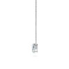 Oval Solitaire Diamond Necklace - PLEASURE DIAMONDS L.L.C. 7