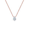 Pear Solitaire Diamond Necklace - PLEASURE DIAMONDS L.L.C. 10 Pear Solitaire Diamond Necklace - PLEASURE DIAMONDS L.L.C. 9