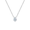 Pear Solitaire Diamond Necklace - PLEASURE DIAMONDS L.L.C. 5