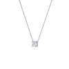 Princess Solitaire Diamond Necklace - PLEASURE DIAMONDS L.L.C. 6