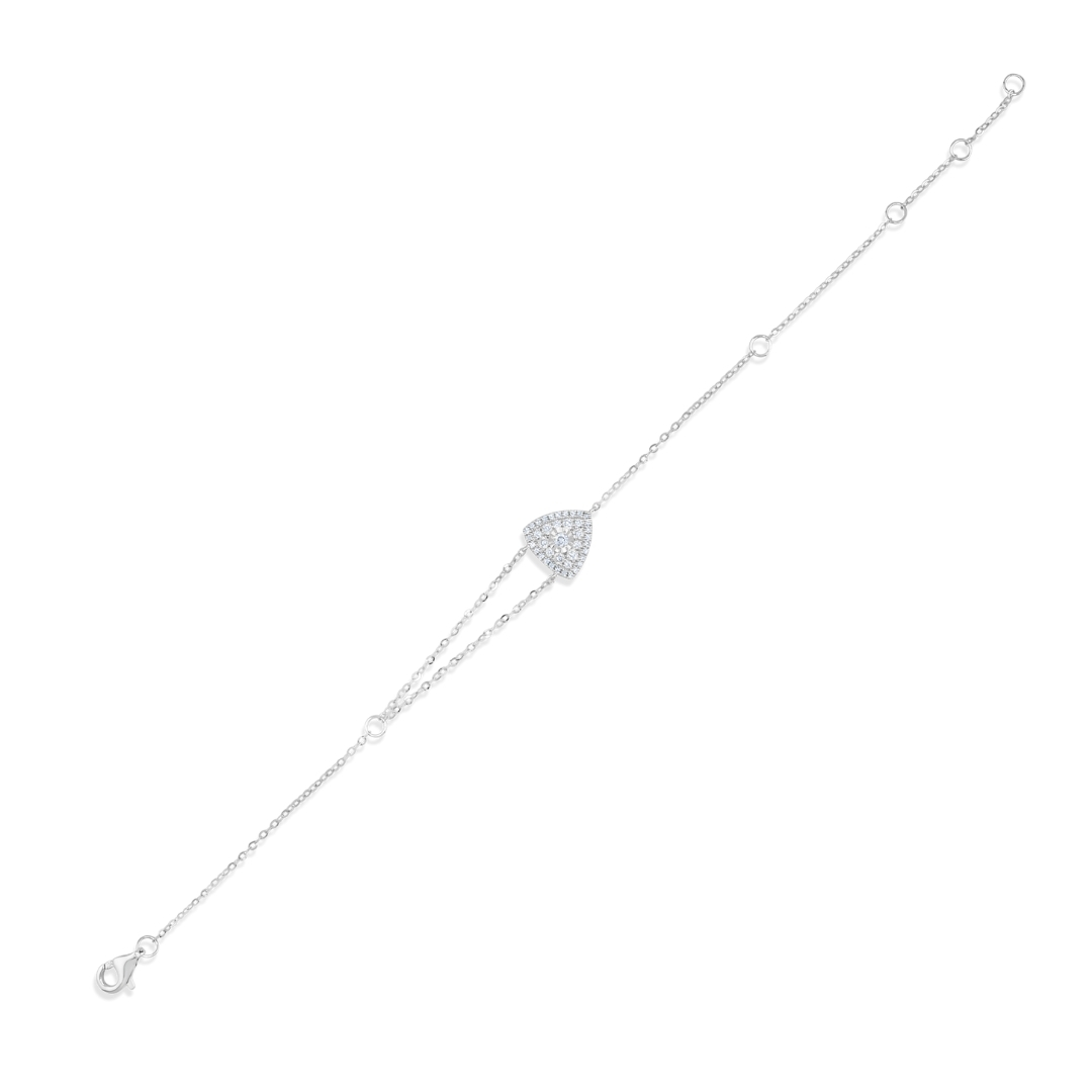 Illuminate Trillion Natural Diamond Bracelet - PLEASURE DIAMONDS L.L.C. 3