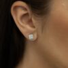 Illuminate Asscher Natural Diamond Earring - PLEASURE DIAMONDS L.L.C. 8