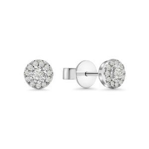 Illuminate Round Natural Diamond Earring
