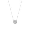 Illuminate Asscher Natural Diamond Necklace - PLEASURE DIAMONDS L.L.C. 10