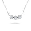 Illuminate Trio Natural Diamond Necklace - PLEASURE DIAMONDS L.L.C. 7