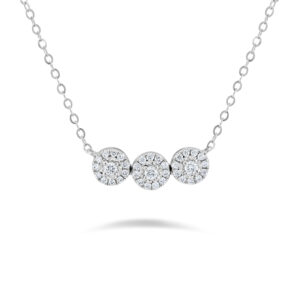 Illuminate Trio Natural Diamond Necklace