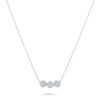 Illuminate Trio Natural Diamond Necklace - PLEASURE DIAMONDS L.L.C. 9
