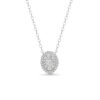 Illuminate Oval Natural Diamond Necklace - PLEASURE DIAMONDS L.L.C. 15