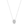 Illuminate Oval Natural Diamond Necklace - PLEASURE DIAMONDS L.L.C. 10
