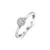 Illuminate Round Natural Diamond Ring - PLEASURE DIAMONDS L.L.C. 5