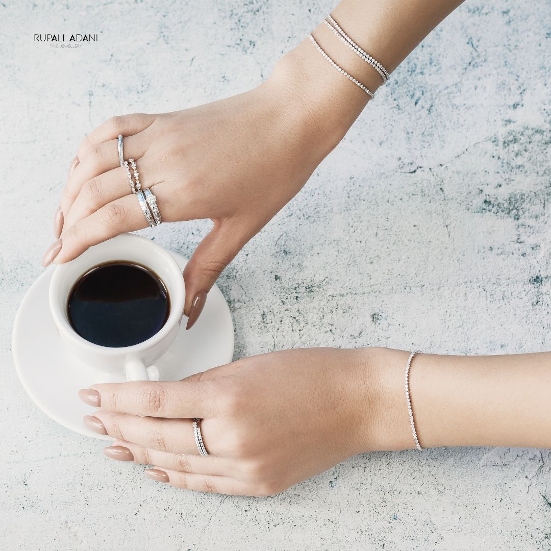 Ultra Light Tennis Bracelet - PLEASURE DIAMONDS L.L.C. 6