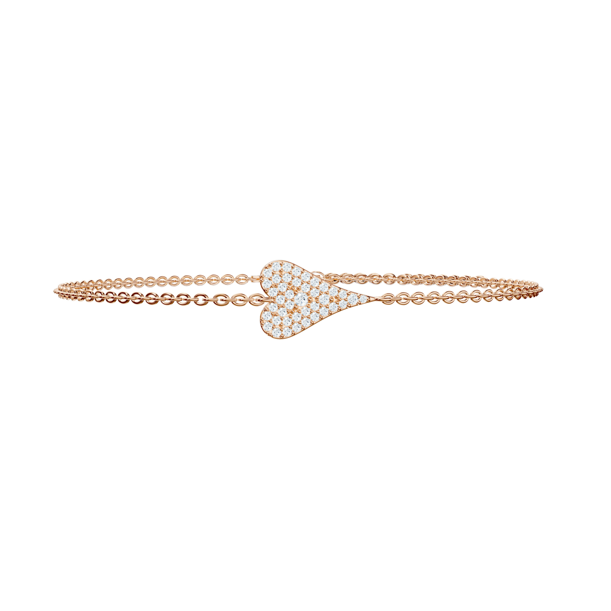 Heart Drop Bracelet - PLEASURE DIAMONDS L.L.C. 3