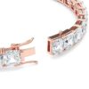 Asscher-Cut Diamond Tennis Bracelet - PLEASURE DIAMONDS L.L.C. 8
