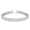 Asscher-Cut Diamond Tennis Bracelet - PLEASURE DIAMONDS L.L.C. 6