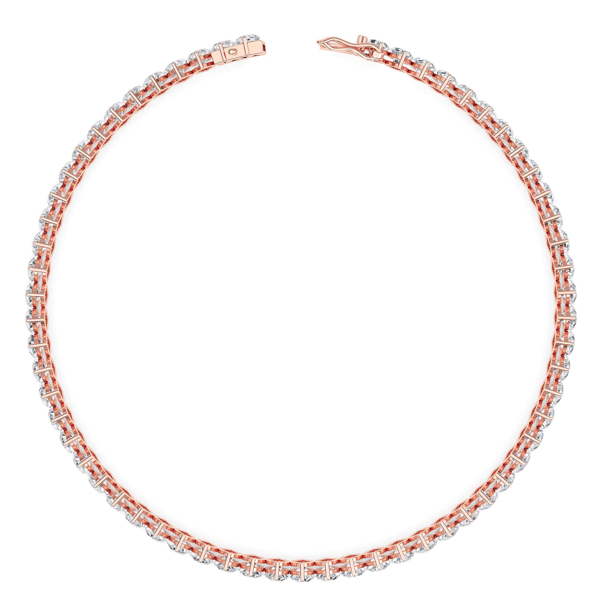 Marquise-Cut Diamond Tennis Bracelet (North-South) - PLEASURE DIAMONDS L.L.C. 4