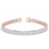 Pear-Cut Diamond Tennis Bracelet (North-South) - PLEASURE DIAMONDS L.L.C. 6