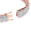 Princess-Cut Diamond Tennis Bracelet - PLEASURE DIAMONDS L.L.C. 8