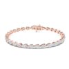 Pear-Cut Diamond Tennis Bracelet (East-West) - PLEASURE DIAMONDS L.L.C. 11