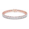 Pear-Cut Diamond Tennis Bracelet (Vice-Versa) - PLEASURE DIAMONDS L.L.C. 6