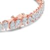 Pear-Cut Diamond Tennis Bracelet (Vice-Versa) - PLEASURE DIAMONDS L.L.C. 8