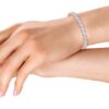 Pear-Cut Diamond Tennis Bracelet (Vice-Versa) - PLEASURE DIAMONDS L.L.C. 7