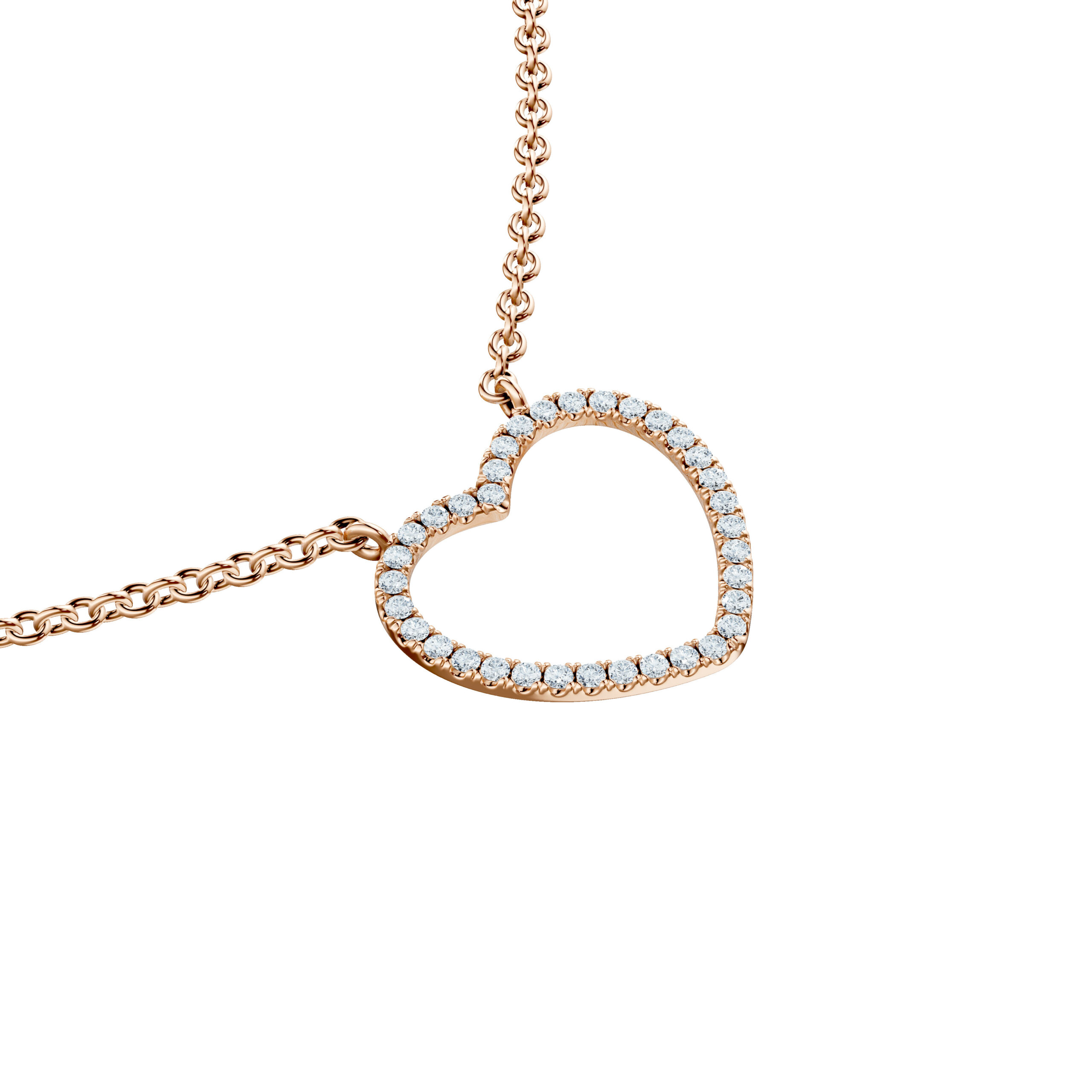 Eternal Heart Necklace - PLEASURE DIAMONDS L.L.C. 3