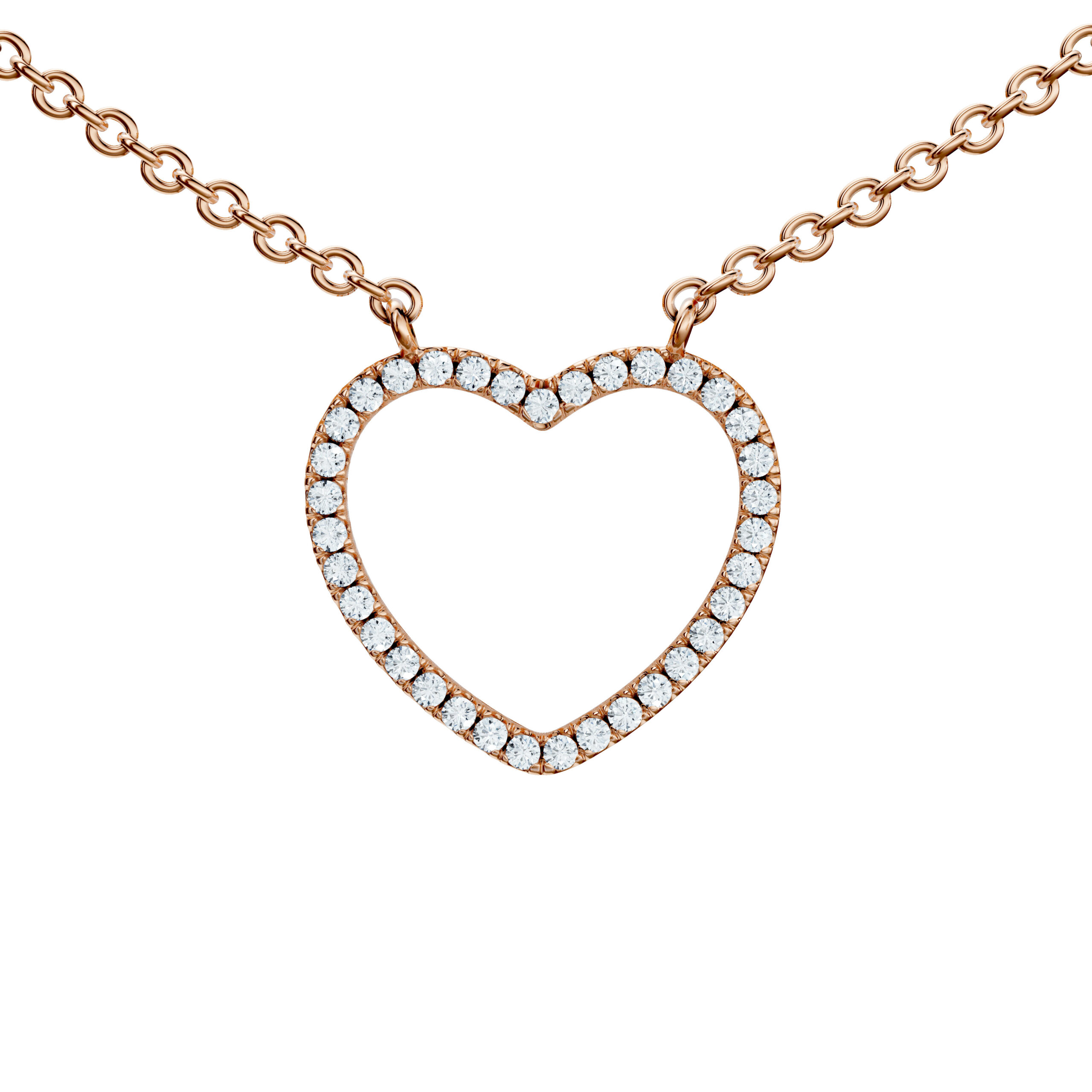 Eternal Heart Necklace - PLEASURE DIAMONDS L.L.C. 1