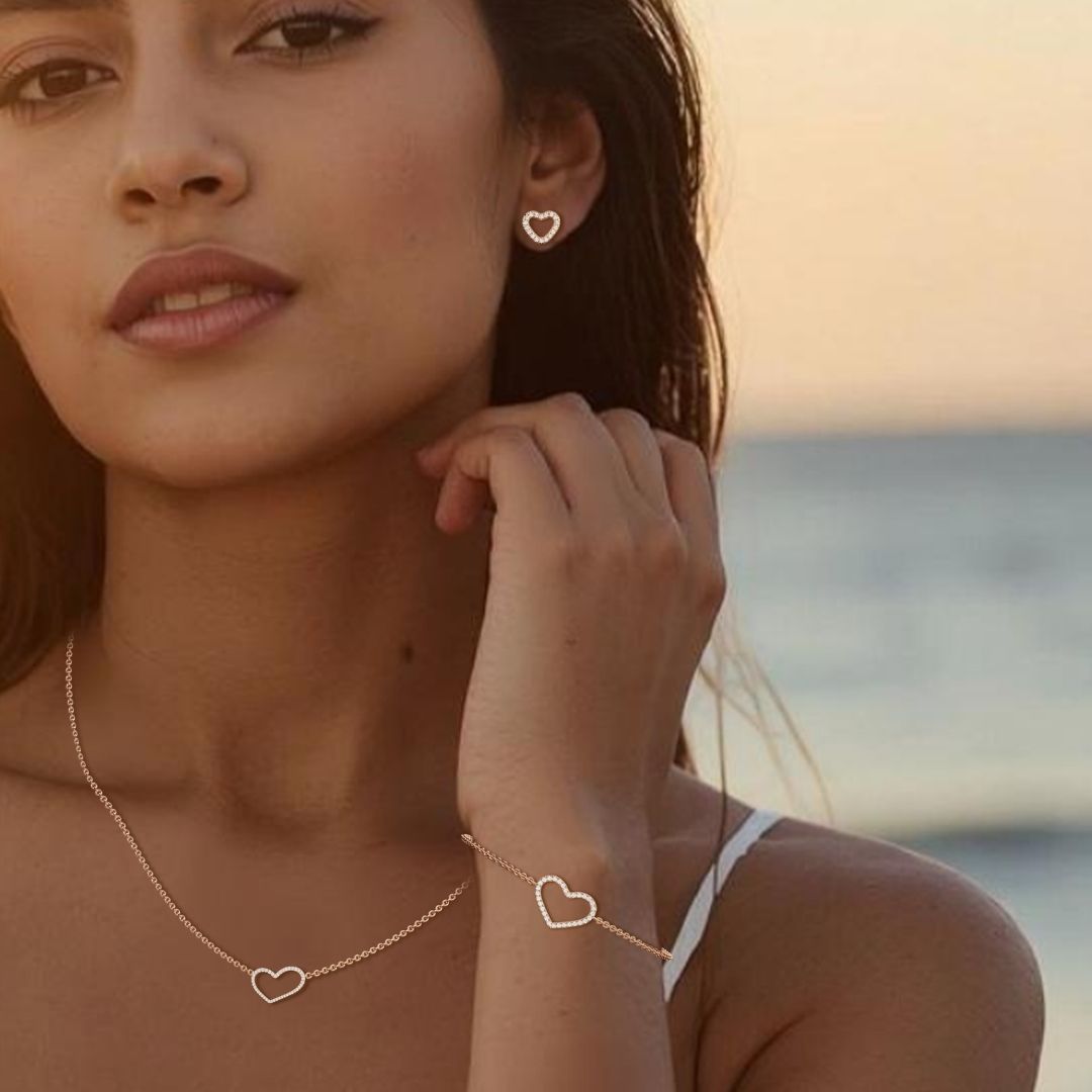 Soft Heart Necklace - PLEASURE DIAMONDS L.L.C. 6