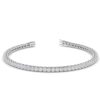 Four Prong Diamond Tennis Bracelet - PLEASURE DIAMONDS L.L.C. 5