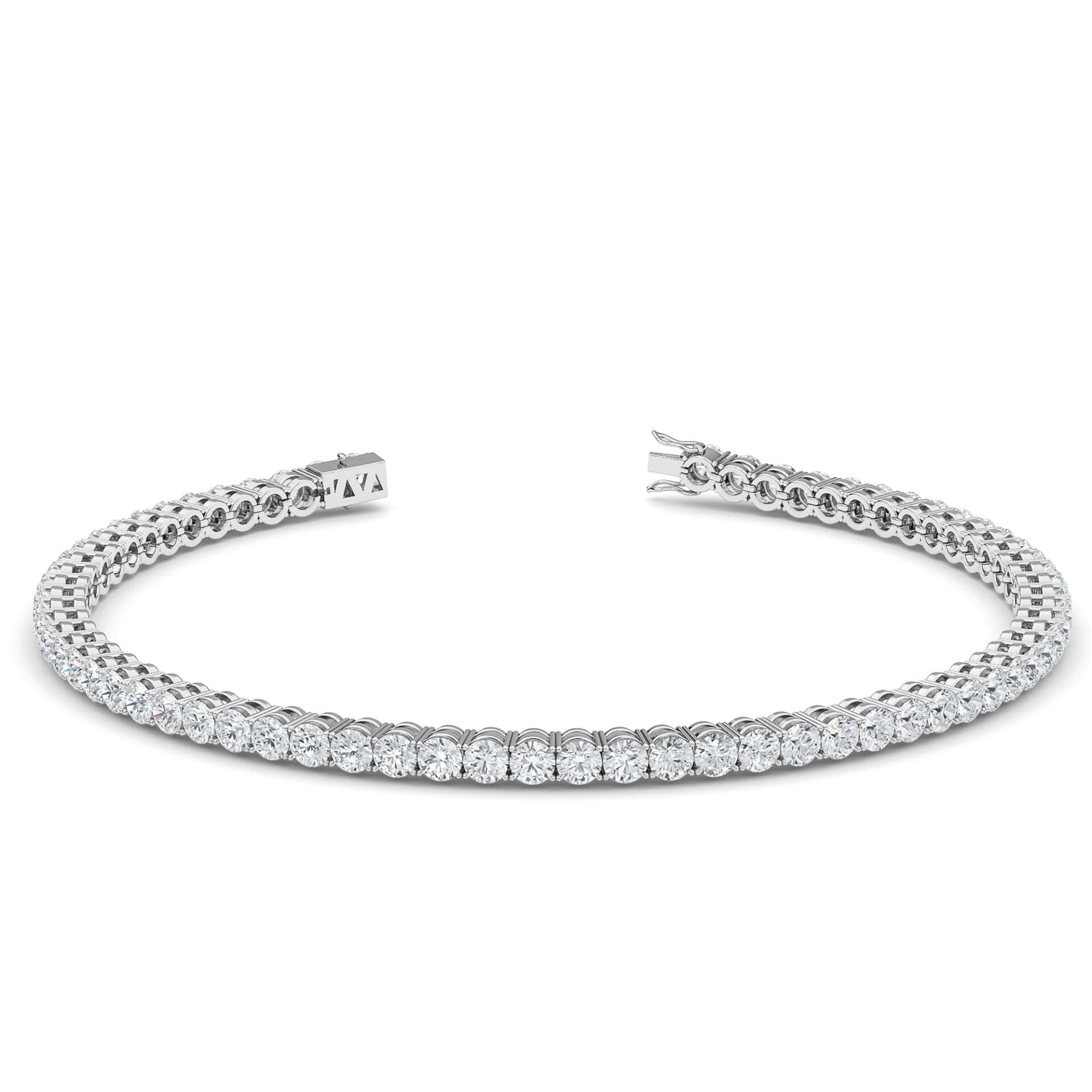 Four Prong Diamond Tennis Bracelet - PLEASURE DIAMONDS L.L.C. 1